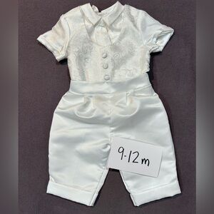 Boys baptism outfit